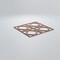 Ekena Millwork Large Fleetwood Decorative Fretwork Wood Wall Panels, Walnut, 23 3/8"W x 23 3/8"H x 3/8"T WALW24X24X0375FLTWA - alternate 4